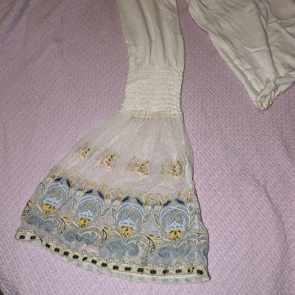 Free people boho shirt m - Picture 3 of 4